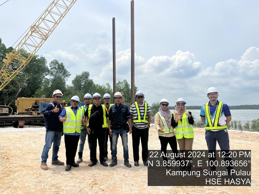 1. PROJEK MEMBINA JALAN DAN JAMBATAN SUNGAI AIR TAWAR, SABAK BERNAM, SELANGOR KE HUTAN MELINTANG, PERAK